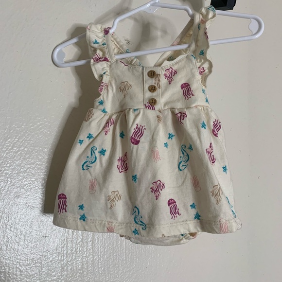 Carter’s Newborn Adorable Sea Creature Baby Girl Dress - Picture 1 of 5